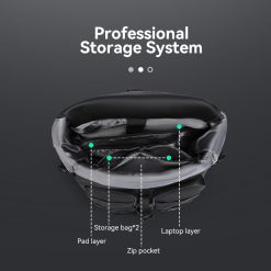 Balo Laptop Cao Cap Thiet Ke Da Nang Sieu Tien ich Mo Rong Tu 22L len 29L Khoa Tu Tinh Thong Minh MARK RYDEN CAPAFLEX 4