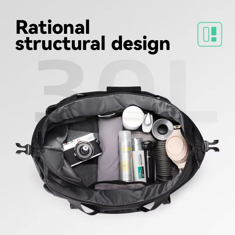 Sport/Travel Bag, Thiết Kế Đa Năng Độc Đáo 3 in 1 (Túi xách/ Đeo chéo/ Balo), Ngăn Tách Biệt Đồ Ướt Khô, Sức Chứa Lớn 30L mà Siêu Nhẹ chỉ 0,9Kg MARK RYDEN NOMADFLEX 9 Sport/Travel Bag, Thiết Kế Đa Năng Độc Đáo 3 in 1 (Túi xách/ Đeo chéo/ Balo), Ngăn Tách Biệt Đồ Ướt Khô, Sức Chứa Lớn 30L mà Siêu Nhẹ chỉ 0,9Kg MARK RYDEN NOMADFLEX