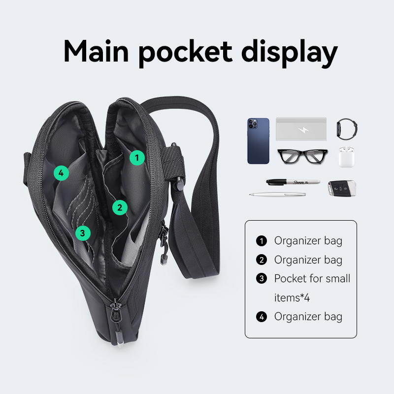 Túi Đeo Chéo Slim-Fit Phong Cách Tối Giản & Tinh Tế, Thiết Kế Phẳng, Dành Cho Người Yêu Thích Sự Gọn Nhẹ Và Năng Động MARK RYDEN PROCARRY Túi Đeo Chéo Slim-Fit Phong Cách Tối Giản & Tinh Tế, Thiết Kế Phẳng, Dành Cho Người Yêu Thích Sự Gọn Nhẹ Và Năng Động MARK RYDEN PROCARRY